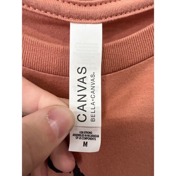 Bella + Canvas Western Bison Graphic Tee Size Medium Buffalo Southwestern Rodeo - Picture 3 of 6